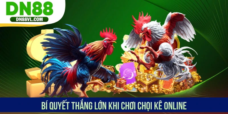 Bí quyết thắng lớn khi chơi chọi kê online